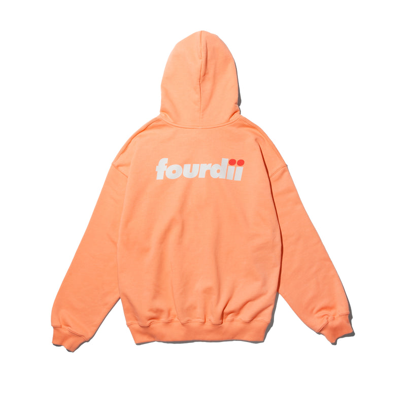 フォーディチームジップパーカー / fourdii Team Zip-Hoodie [orange]