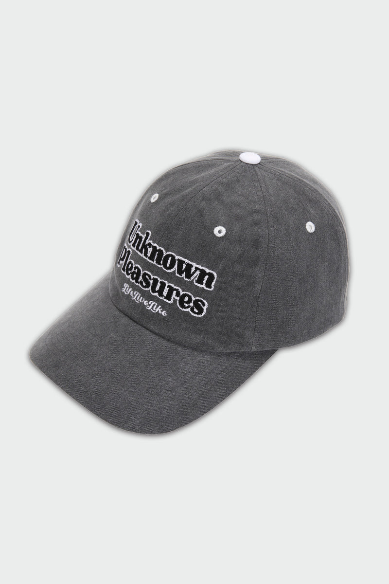 ビンテージウォッシュドキャップ/Vintage washed cap (black)