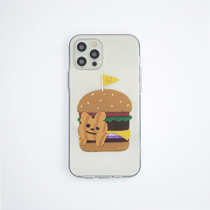 ベーコンバーガーケース / Moorugi Bacon Burger case  (Jelly / Jellyhard)