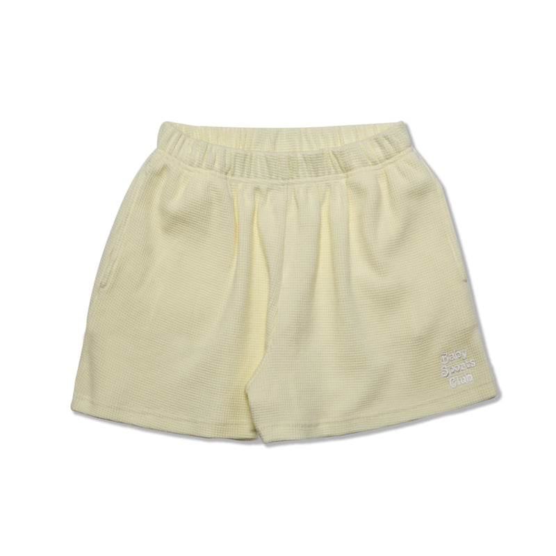ベイビーワッフルショーツ / Baby Waffle Shorts (Lemon)