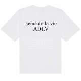ベーシック半袖Tシャツ2/ADLV BASIC SHORT SLEEVE T-SHIRT 2 WHITE