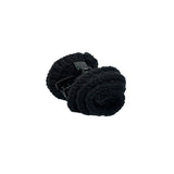 Knit Bud Hair Clip_Mini (black)