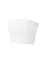 4ウェイマルチトリコットジャージスパンクロップチューブトップ/4-way multi tricot jersey span crop tube top (white)