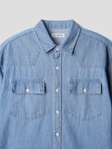 ウェスタンライトブルー シャツ / western light blue shirts