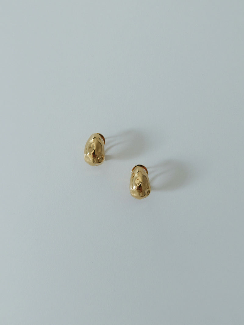 バンピーデューイピアス / bumpy dewy earring - gold
