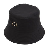GD Bubble Black Drop Bucket Hat (6589930930294)