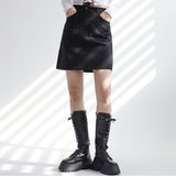 Oldy Basic Mini Skirt (6633647734902)