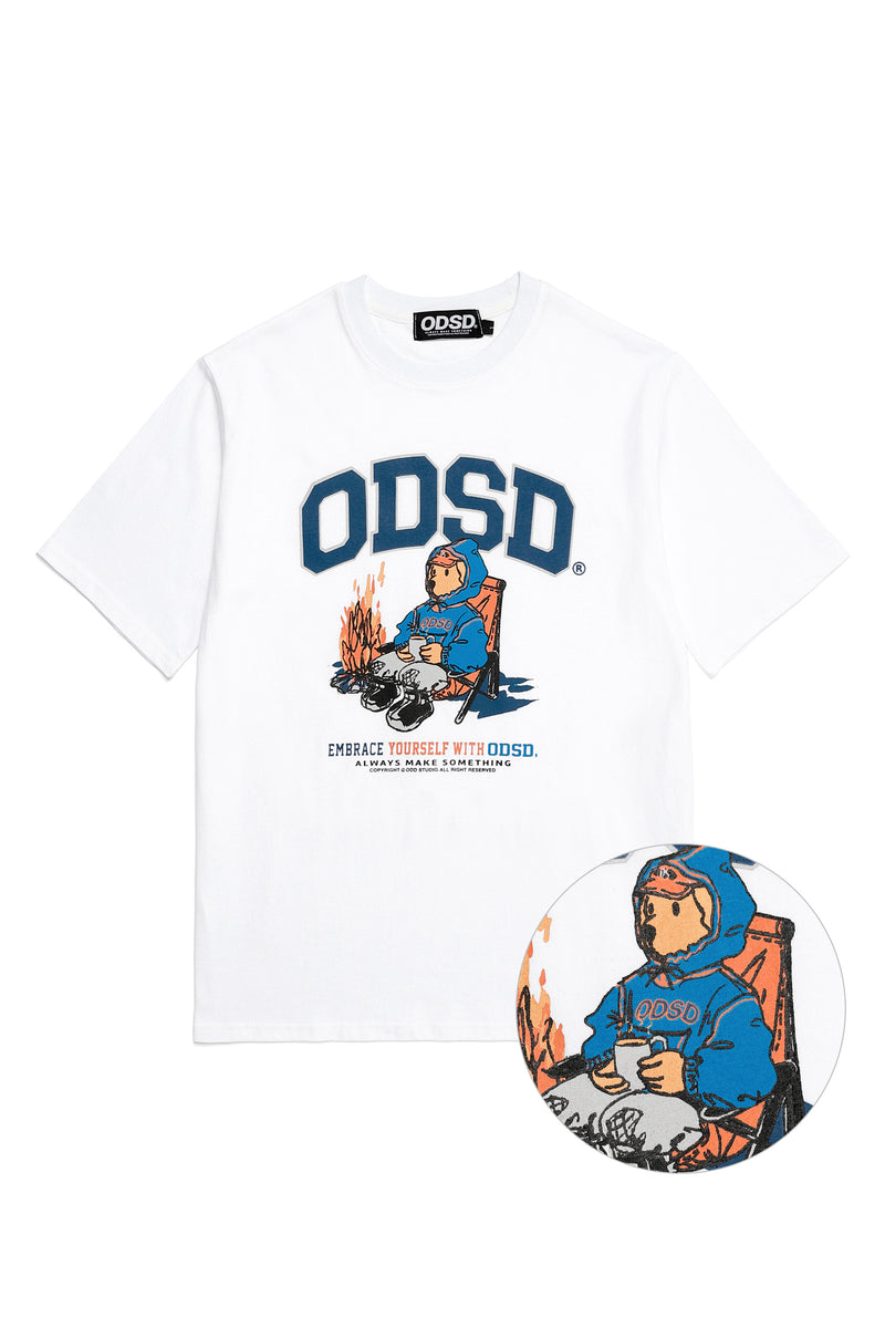オードパフィーシリーズ CAMPING Tシャツ/ Odd Puppy Series CAMPING T-shirt
