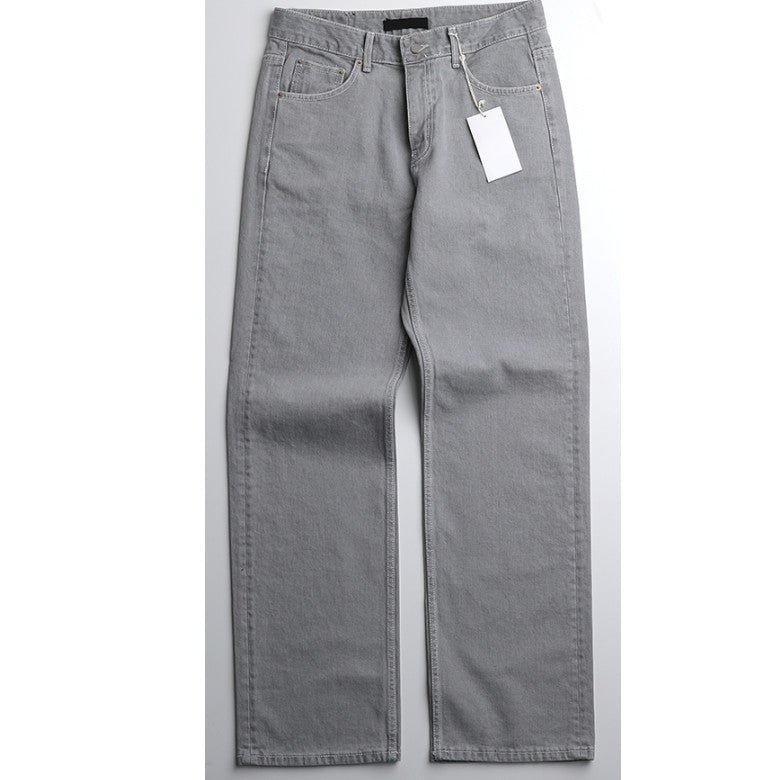Well Real Long Wide Gray Jean (278) (4638705385590)