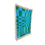 Checker ripe blanket (Blue&Green)