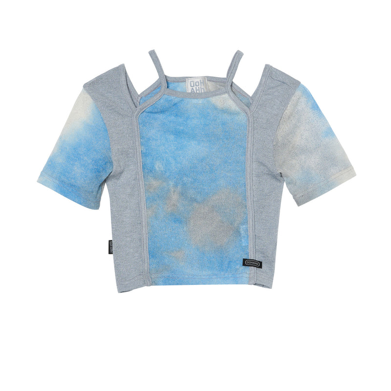 グラデーションTシャツ / GRADATION T-SHIRT (SKY BLUE)