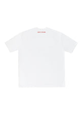 ドッグラッシュオーバーショートスリーブTシャツ/dog rash over short sleeve t-shirts (white)