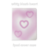 witty blush heart iPad case (pink)