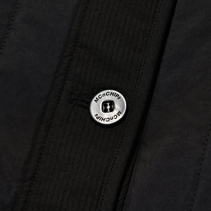 スクエアキルティングジャケット/Space quilting jacket [black]