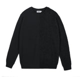 division mohair & soild knit black (6615479156854)