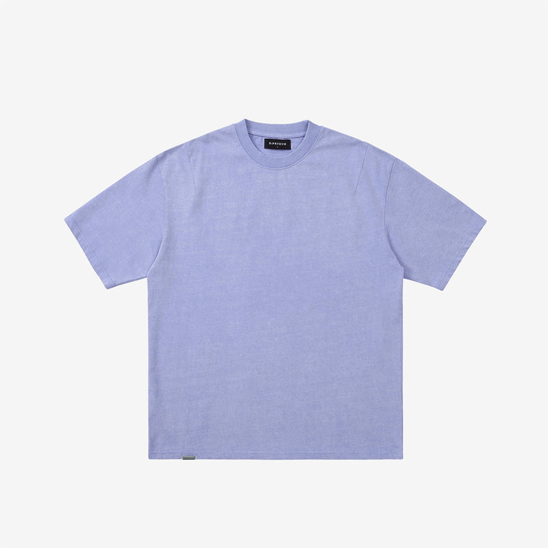 Classic Cotton T-Shirt - Washed Lavender (6692052729974)