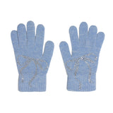 リボン グローブ / ribbon short gloves (sky blue)