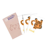 LOOK TIGER REMOVABLE STICKERS (6538524491894)