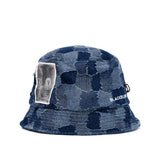 ジアパリッションパッチワークデニムバケットハット / BBD The Apparition Patchwork Denim Bucket Hat (Blue)