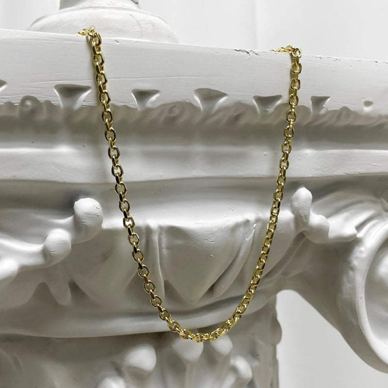 オリジナル チェーンネックレス / [BLESSEDBULLET]original chain necklace_dark silver/silver/gold/black