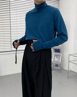 ツインベルトワイドパンツ/SK Twin Belt Wide Pants (3 colors)