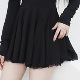 ブロンレースフリルドレス / Blon lace frill dress (inner pants set)