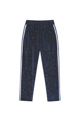 0 3 stars velvet track pants - NAVY (4641553318006)