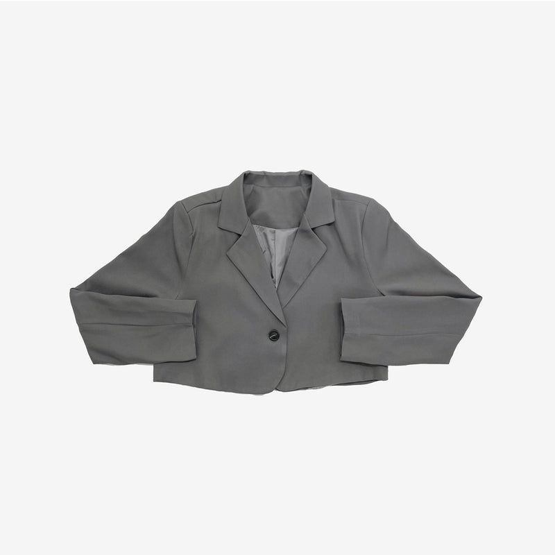 シーブシングルクロップドジャケット / sheave single cropped jacket