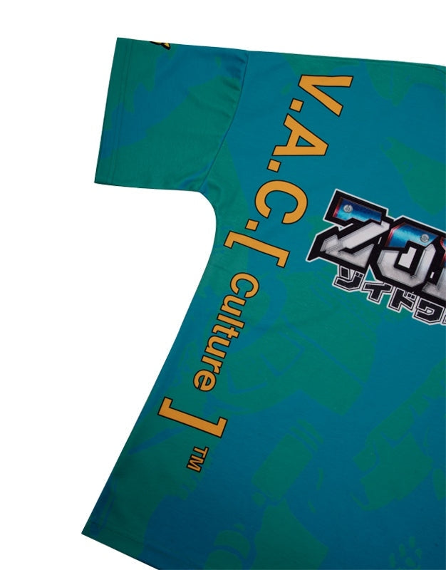 ZOIDSファングタイガーオーバーサイズTシャツ/V.A.C.[ Culture ]™️ : ZOIDS Fang Tiger Oversize