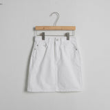 ベーシックコットンミニスカート/(SK-4681) Basic Cotton Mini Skirt
