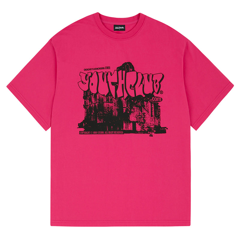 ユースクラブグラフィックオーバーフィットTシャツ / Youthclub Graphic Over Fit t-shirt - 9 color