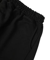 Symbol Logo Sweat Pants in Black