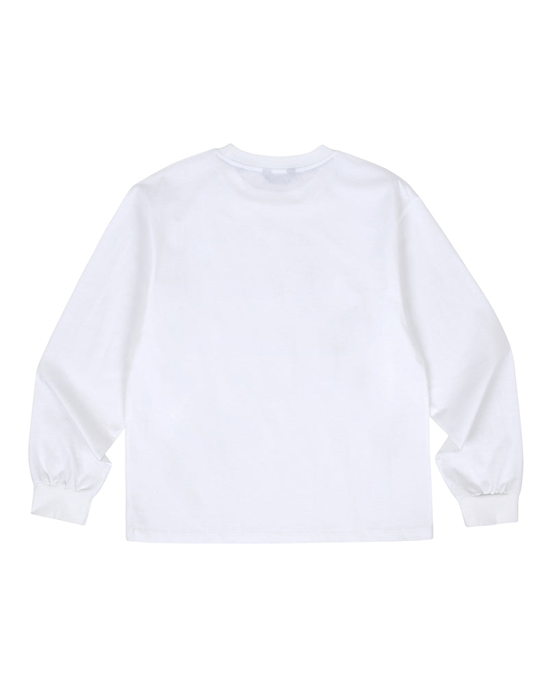 ラブレターエンブレムTシャツ / Love Letter Emblem T-Shirt _ White