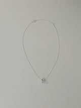 バンピーピアスネックレス / bumpy pierce necklace - silver