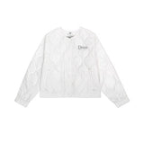 PRIVÉ PADDED QUILTED JACKET - WHITE (6647787716726)