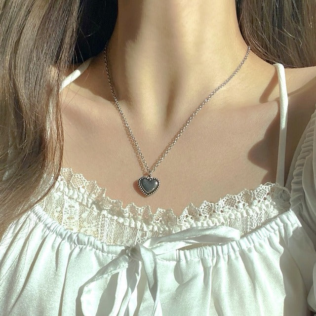 Codel heart necklace (6664249704566)