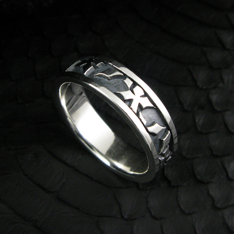 リッヒL1シルバーリング / Licht-L1 silver ring (4595754106998)