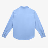 リンクルフリーベーシックシャツ / WRINKLE FREE BASIC SHIRT_BLUE