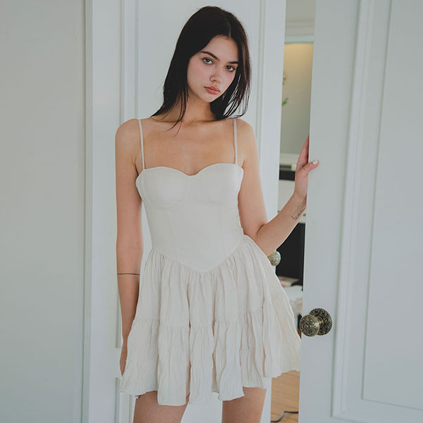 サーシャドレス / Sasha dress (beige)