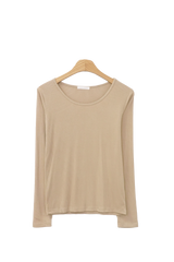 Span V-Neck U-Neck Slim Basic Spring T-Shirt (6 colors)