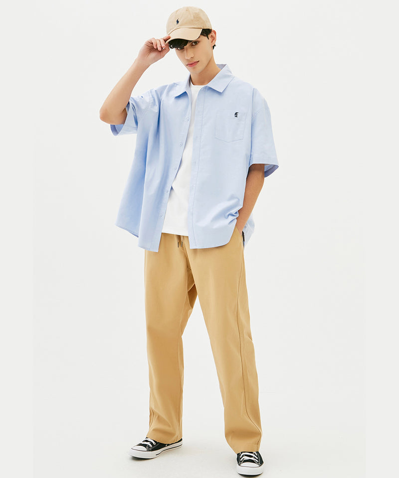 CITYBOY BOAT OXFORD OVERFIT SHIRT (WHITE) (6586501693558)