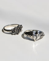ステッチハートリング/Stitch heart ring S (925 silver)