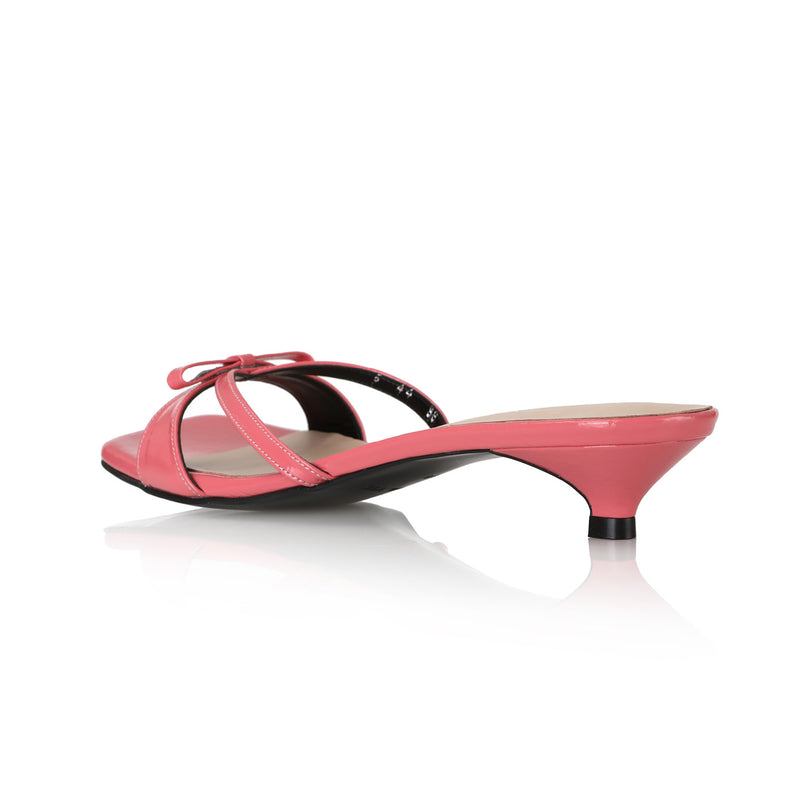 Y.01 Jane Candy Kitten Mules / YY20S-S44 / Coral Pink (6550173646966)