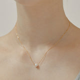 swarovski pearl necklace