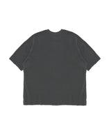 VINTAGE P. DYEING CUT-OUT 1/2 BOX TEE (Charcoal)