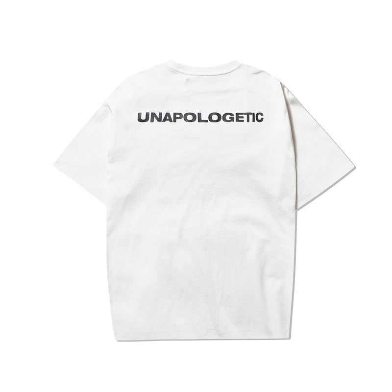 アンアポロジーTシャツ / BEUTER UNAPOLOGETIC WHITE T-SHIRT (4452629217398)