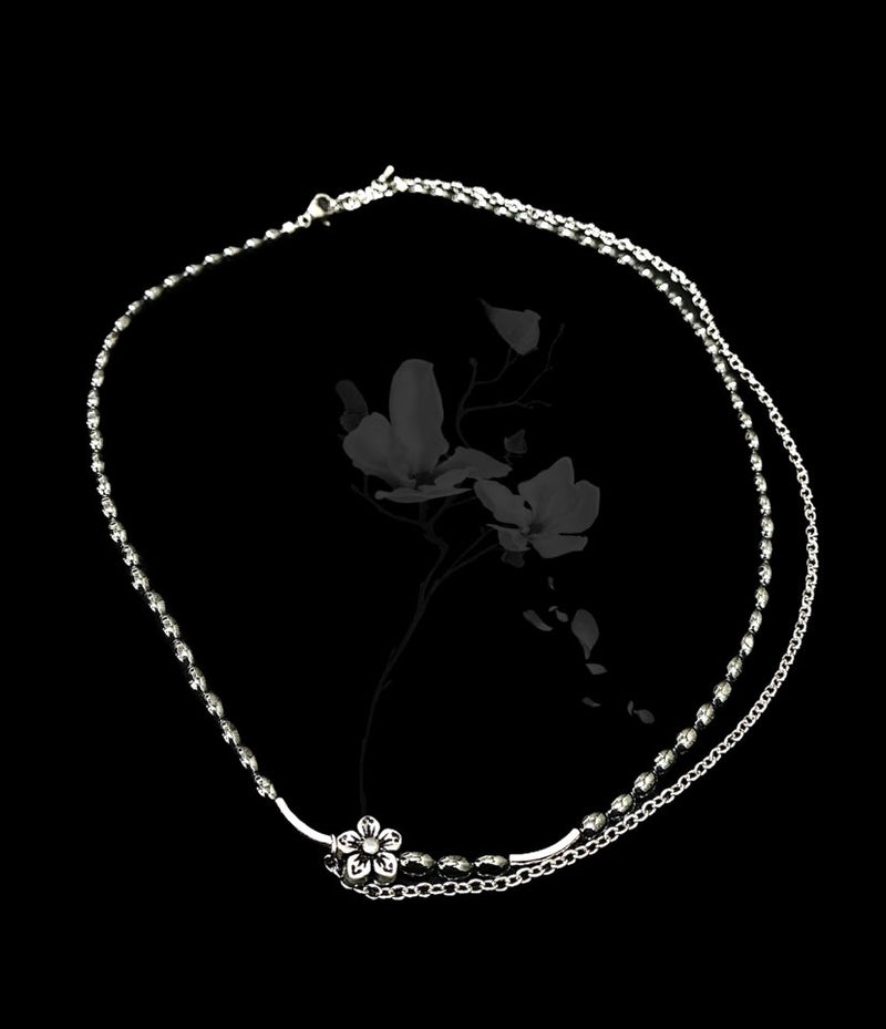 Digital flower necklace (4629959770230)