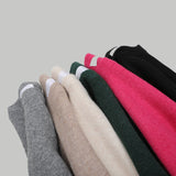 ベベ ウール ラウンド ニット / ASCLO Bebe Wool Round Knit (6color)