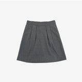ピンタックウールミニスカート / Epi Pintuck Wool Mini Skirt