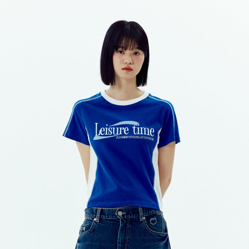 レジャータイムTシャツ / LEISURE TIME TEE BLUE